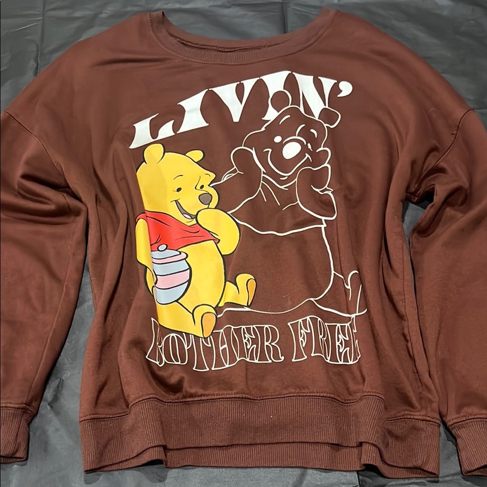 Brown Graphic Men's Sweater